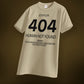 404 Error Graphic T-Shirt