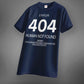 404 Error Graphic T-Shirt