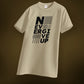 Never Give Up Regular Fit T-Shirt