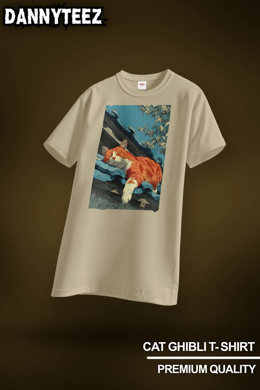 Cat Ghibli Regular Fit T-Shirt