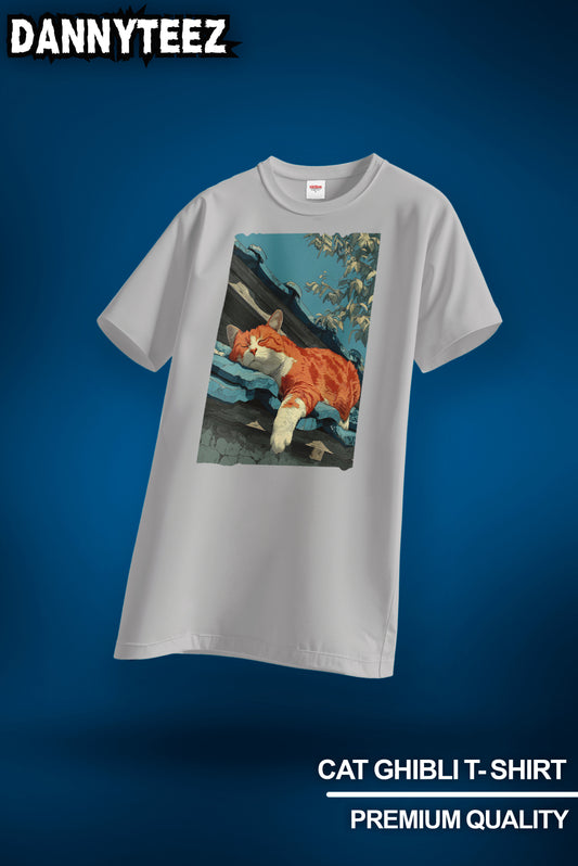 Cat Ghibli Regular Fit T-Shirt
